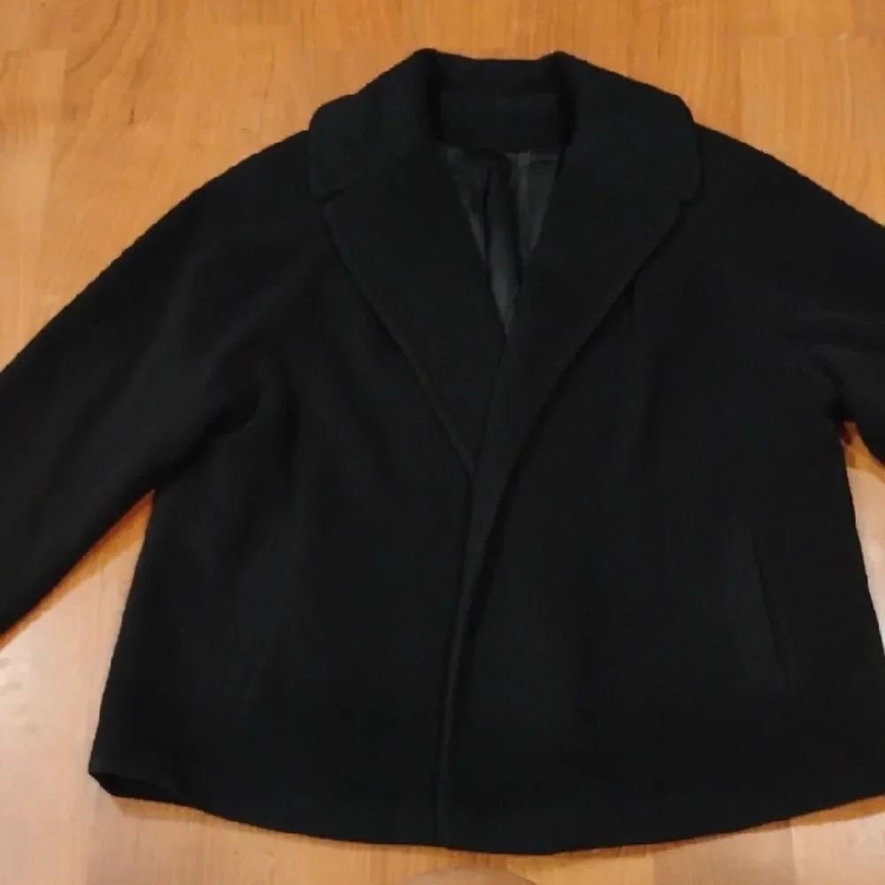 Classic Black Women's Pea Coat